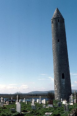 Round Tower of Kilmacduagh, Ireland