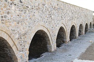 The remains of the Prizren Fortress (left) and Višegrad (right) in Prizren, Dušan's first capital