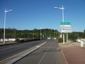 Entrance after Pont de l'Europe