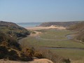 Three Cliffs Bay on the Gower Peninsula of South Wales