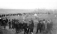 Funeral of Nick Spanudakhis and an unidentified miner