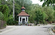 Wayside cross in Frăsinet