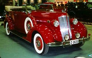 1936 Packard Fourteenth Series Eight 120-B 997 Convertible Sedan