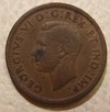 A 1937 penny featuring King George VI