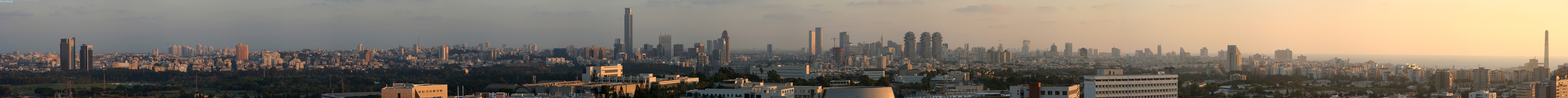  Tel Aviv and Ramat Gan, looking from Tel Aviv University