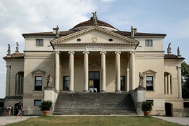 The Villa La Rotonda (Vicenza, Italy), 1567 – c. 1592, by Andrea Palladio