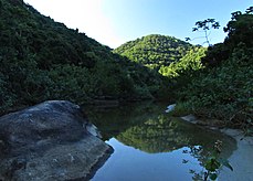 The Santo Isidro Waterfall (in São José do Barreiro) in the Serra da Bocaina National Park, the only national park in the state of São Paulo