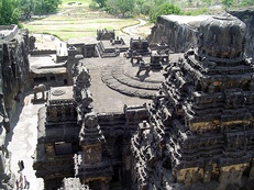 Templo de Kailasanatha en las grutas de Ellora