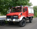 Technical rescue fire engine RW1, a common Unimog-based fire engine in Germany, based on the Unimog 435.115 (U 1300 L)