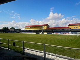 The Clinceni football stadium