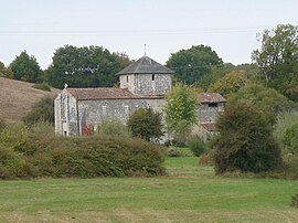 The church in Vieux-Ruffec