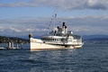 ZSG Paddle steamer Stadt Zürich at Zürichhorn landing gate