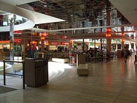 The Phase III food court at WEM. The top image is what the P3FC looked like prior to 2013 (August 31, 2006). The bottom image is what the P3FC looks like today (June 27, 2015).