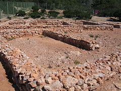 Yacimiento fenicio de Sa Caleta.