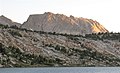 Northeast aspect seen from Evelyn Lake