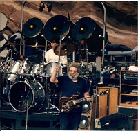 Jerry Garcia playing Tiger in 1987