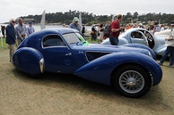 1939 Talbot-Lago T-150 CSS. Body by Carrosserie Marcel Pourtout, designer Georges Paulin