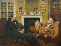 Henry Tonks. Sodales: Mr Steer and Mr Sickert (1930)