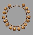 Seljuk gold necklace, 11th century Iran.[168][169]