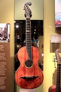 Vienna era:Johann Georg Stauffer Terz Guitar (c. 1820–30), and Vienna Stauffer-style guitar by C.F. Martin (1834–35)