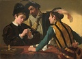 Caravaggio, The Cardsharps, oil on canvas, 94 × 131 cm, Kimbell Art Museum, Fort Worth