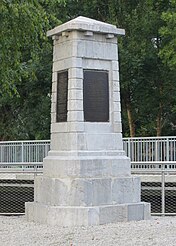 Monument on the Iščica River