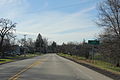 Looking west at the sign for Lodi on WIS60