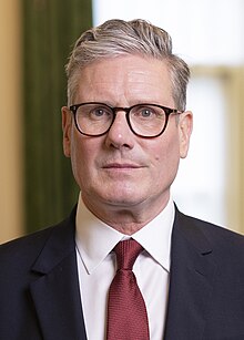 Portrait photograph of Keir Starmer