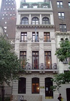 The Adelaide L. Townsend Douglas House, currently the Guatemalan U.N. Mission at 57 Park Avenue, between East 37th and 38th Streets