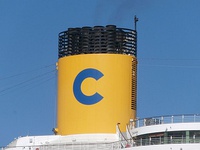 Funnel of Costa Mediterranea