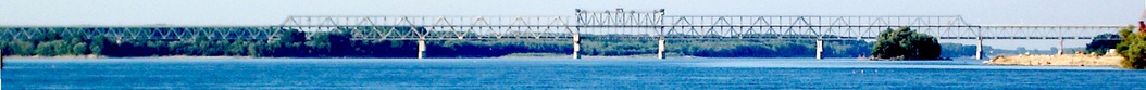  A panorama of the Danube Bridge as seen from Ruse