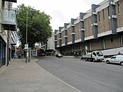 The western end of the Westgate Shopping Centre in Castle Street