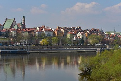 Vistula River in the vicinity of Płock, Poland