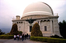 Cúpula del Observatorio de Niza (Francia).