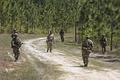 Royal Bermuda Regiment soldiers undergoing Junior Non-Commissioned Officer training at USMC Camp Lejeune in May 2018