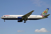 Jelly bean British Airways ethnic liveries 767 (2003)