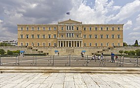 Antiguo Palacio Real (1836-1843) (ahora sede del Parlamento de Grecia, obra del arquitecto bávaro Friedrich von Gärtner