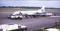 SAS Caravelle at Singapore International Airport, photographed February 1969 × July 1971.