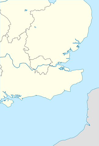 Isthmian League is located in Southeast England