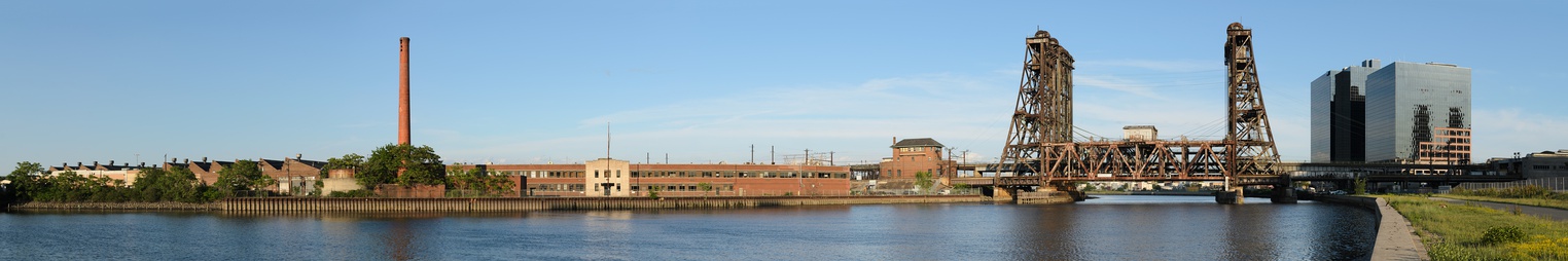  The Dock Bridge connecting Harrison and Newark