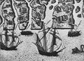 Exploration of Florida by Ribault and Laudonniere, 1564, by Le Moyne de Morgues.