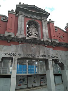 Antigua puerta del estadio