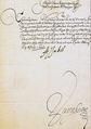 Clara Isabella Eugenia – Manuscript letter, Brussels, June 20, 1628