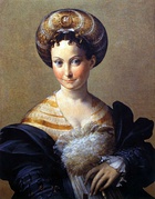 Turkish Slave by Parmigianino, c. 1533