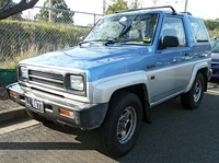 1992–1993 Feroza SE hardtop (F300GD; first facelift, Australia)