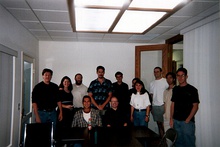 The Bomis staff, summer 2000