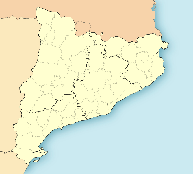 2011–12 OK Liga is located in Catalonia