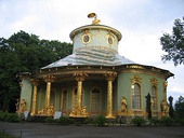 The Chinese House, a chinoiserie garden pavilion in Sanssouci Park, from Potsdam, Germany