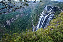 Serra do Tabuleiro State Park during winter