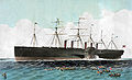 Dibujo del SS 'Great Eastern.